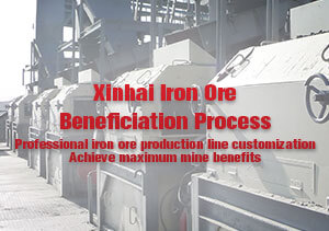 Procédé de traitement de minerai de fer de Xinhai